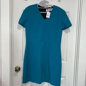 Victoria Beckham V-Neck Sheath Dress Womens Size 10